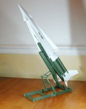 Nike Hercules Füzesi İçin Başlatıcı Ekran Standı Plastik Aparat - 1