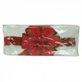 ArmaPlus Takviyeli Çanta Poşet Beyaz Üzeri Desenli 40X50 50 Adet No:4 - 1