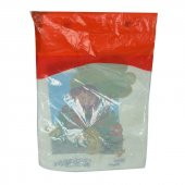 Arma Baskılı Mini Poşet Eczane Mağaza Dükkan Poşeti Beyaz Üzeri Kız Figürlü 32X20 Cm 100 Adet No:0 - 4