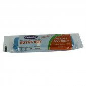 Çöp Torbası Büyük Boy 65x80Cm 70Gr 14Mikron 50Lt Mavi Rulo 10 Adet - 1