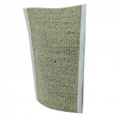 Doğal Keçi Kılı El Geçmeli Sırt ve Vücut Kesesi Bej 26x18 - 6