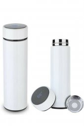 Dijital Sıcaklık Göstergeli Renkli Çelik Termos - 500 ML - 5