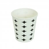 Karton Bardak 7 Oz Kullan At Çay Kahve Sıcak Kağıt Otomat Bardağı 50 li 1 Paket - 1