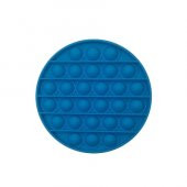 Yuvarlak Tek Renk Pop Push İt Anti Stres Baloncukları Bubble Fidget - 3