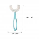 Silikon Çocuk Diş Fırçası Tartar Temizleyici (2-12 Yaş) - Mavi - 2