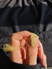 Mini Limonlar Tırnak Dövmesi, Tırnak Tattoo, Nail Art, Tırnak Sticker - 2