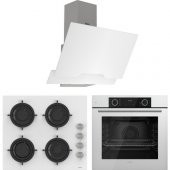 Ferre Fryart Cs Serisi Beyaz Ankastre Cam Set (D064 + CS206 + XE63CB) thumbnail 1