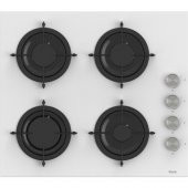 Ferre Fryart Cs Serisi Beyaz Ankastre Cam Set (D064 + CS206 + XE63CB) thumbnail 3