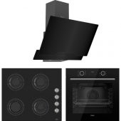 Ferre Fryart Cs Serisi Siyah Ankastre Cam Set (D063 + CS205 + XE63CS) thumbnail 1