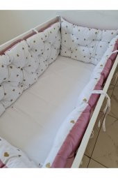60x120 ÇİFT YÖNLÜ BEŞİK KENAR KORUMA 45cm (YÜKSEKLİK YILAN YASTIK HEDİYELİ) - 2