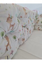 60x120 ÇİFT YÖNLÜ BEŞİK KENAR KORUMA 45cm (YÜKSEKLİK YILAN YASTIK HEDİYELİ) - 2