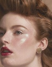 Sim Glitter, Göz Simi, Göz Farı Yüz ve Vücut Parıltısı, Party Glitter Makyaj Simi 5 ML Gold Yansımalı - 1