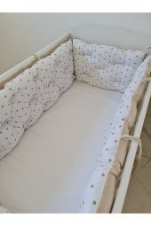 70x130 ÇİFT YÖNLÜ BEŞİK KENAR KORUMA 45cm (YÜKSEKLİK YILAN YASTIK HEDİYELİ) - 3
