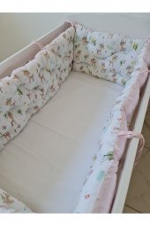 70x130 ÇİFT YÖNLÜ BEŞİK KENAR KORUMA 45cm (YÜKSEKLİK YILAN YASTIK HEDİYELİ) - 2