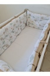 70x130 ÇİFT YÖNLÜ BEŞİK KENAR KORUMA 45cm (YÜKSEKLİK YILAN YASTIK HEDİYELİ) - 3