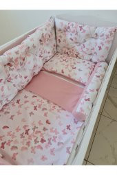 70x130 ÇİFT YÖNLÜ BEŞİK KENAR KORUMA 45cm (YÜKSEKLİK YILAN YASTIK HEDİYELİ) - 1