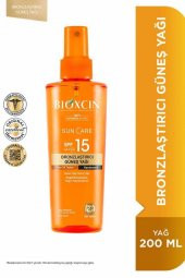 Bioxcin Sun Care SPF15 Bronzlaştırıcı Güneş Yağı 200 ml - 2