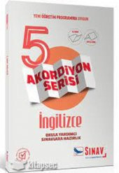 Sınav - 5 Sınıf İngilizce Akordiyon Serisi - 1