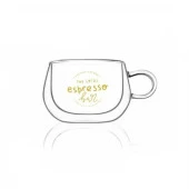 Perotti 13801 Çift Cidarlı 280 Ml Espresso Cam Kupa - 3
