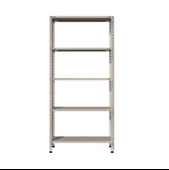 5 Katlı Galvaniz Tel Kafes Çelik Raf - Dekoratif Raf 43x60 cm 200 cm - 3