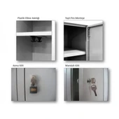 Ofis Standart 6'lı Soyunma Dolabı thumbnail 2