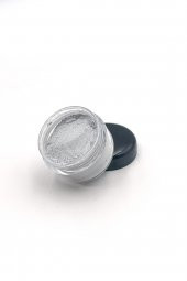 Sim Glitter, Göz Simi, Göz Farı Yüz ve Vücut Parıltısı, Party Glitter Makyaj Simi 5 ML Card Silver - 2