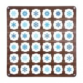 Kahve Ahşap MDF Eşleştirme Hafıza Oyunu 34x34 - 4
