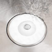 Lavabo ve Gider Tıpası Süzgeçli Beyaz 2 Adet - 2
