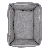 Lepus Mia Premium Kedi Ve Köpek İçin Yatak Gri M-(46x61x21)cm - 3