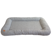 Lepus Air Cushion İç Mekan Kedi Köpek Yatağı Gri L-(66x102x10)cm - 1