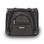 Lepus Roomy Bag Kedi ve Köpek Taşıma Çantası Siyah (43x23x38)cm - 1