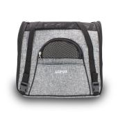 Lepus Roomy Bag Kedi ve Köpek Taşıma Çantası Gri (43x23x38)cm - 1
