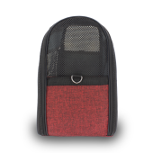 Lepus Roomy Bag Kedi ve Köpek Taşıma Çantası Kırmızı (43x23x38)cm - 3