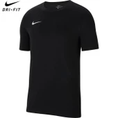 Nike Dri-Fit Park20 Ss Tee Erkek Siyah Futbol Tişört thumbnail 1