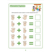 Okul Öncesi Süper Matematik  İngilizce Eğitim Seti - 5