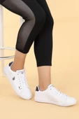 U.S Polo Assn. Franco GSN 3FX Kadın Sneaker Ayakkabı Beyaz-Laci 36-40 thumbnail 2
