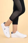U.S Polo Assn. Franco GSN 3FX Kadın Sneaker Ayakkabı Beyaz-Laci 36-40 thumbnail 3