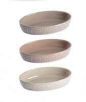 Acar 5599 Mina Porselen Oval Fırın Kabı 26 Cm - 2