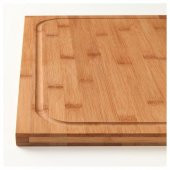 Kenarlı Kesme Tahtası, Bambu MeridyenDukkan 46x53 cm Kullanışlı Doğrama Tahtası - 4