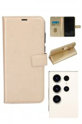 Samsung Galaxy S23 Ultra Uyumlu Kamera Korumalı Cüzdanlı ve Kapaklı Kılıf - 1