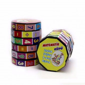 24 ADET MATEMATİK İŞLEM KÜPÜ EĞİTİCİ ZEKA KÜPÜ - 1