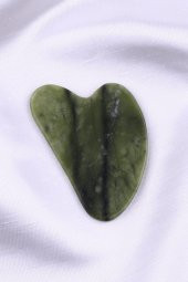 Yeşim Doğal Taş Gua Sha Yüz Masaj Taşı - 1