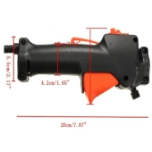 Motorlu Tırpan Ot motoru Sırt Model Gaz Tetiği Komple Set Cg/bg 430-520 Gaz Kolu Tırpan - 4