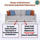 Mobilya Kanepe Sehpa TV Ünitesi Baza Koltuk Ayağı Krom Renk 12 cm Ayak - 4