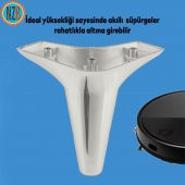 Mobilya Kanepe Sehpa TV Ünitesi Baza Koltuk Ayağı Krom Renk 12 cm Ayak - 5