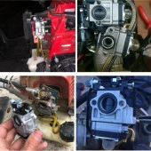 Kmtmak Motorlu Tırpan Cg/Bg 430-520 Karburator Ot motoru sırt/yan modellere uyumlu thumbnail 5