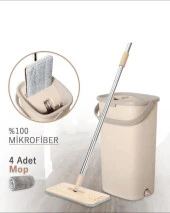 Arow Magic Mop Pro Tablet Mikrofiber Mop Temizlik Seti TR-1641 - 1