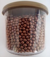 PASTALAND  PASTA SÜSÜ BONCUK BRONZ 150 GR thumbnail 1