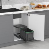 Starax Çöp Kovası Raylı Plastik Gövde 16Lt Ant. - 2