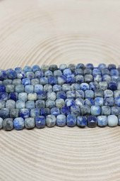 Lapis Taşı Küp Şekilli Dizi 4mm thumbnail 1